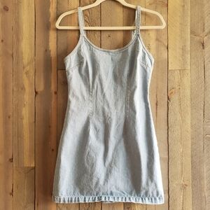 Forever 21 Dress S Small Denim Sleeveless NWT